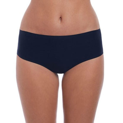 Fantasie, Smoothease brief trusse i navy. Trussen er helt plan navy blå hele vejen rundt 