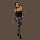 Freya, Ecosculpt Jungle black leggings